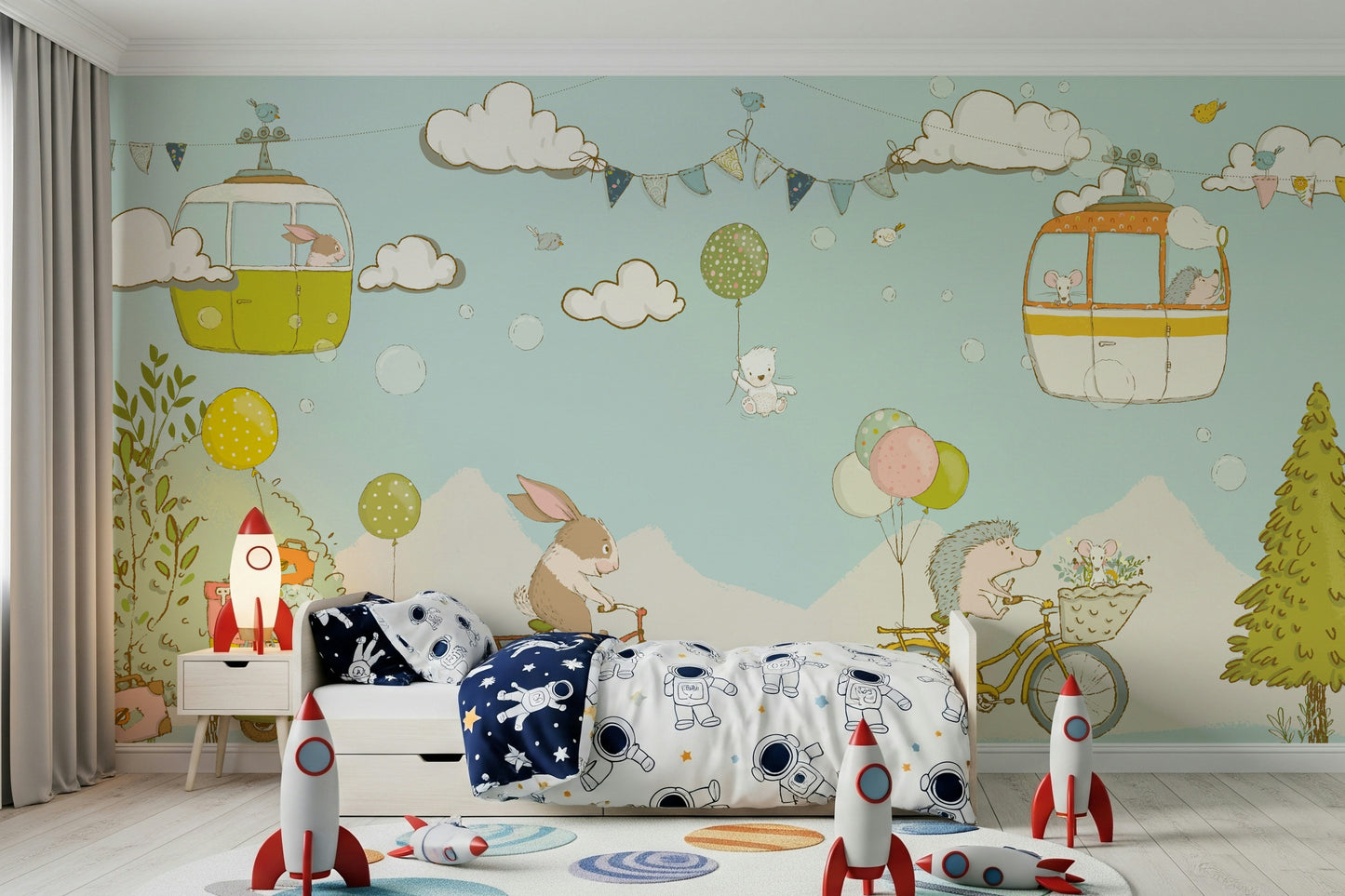 Animal Adventures Wall Mural -2761312