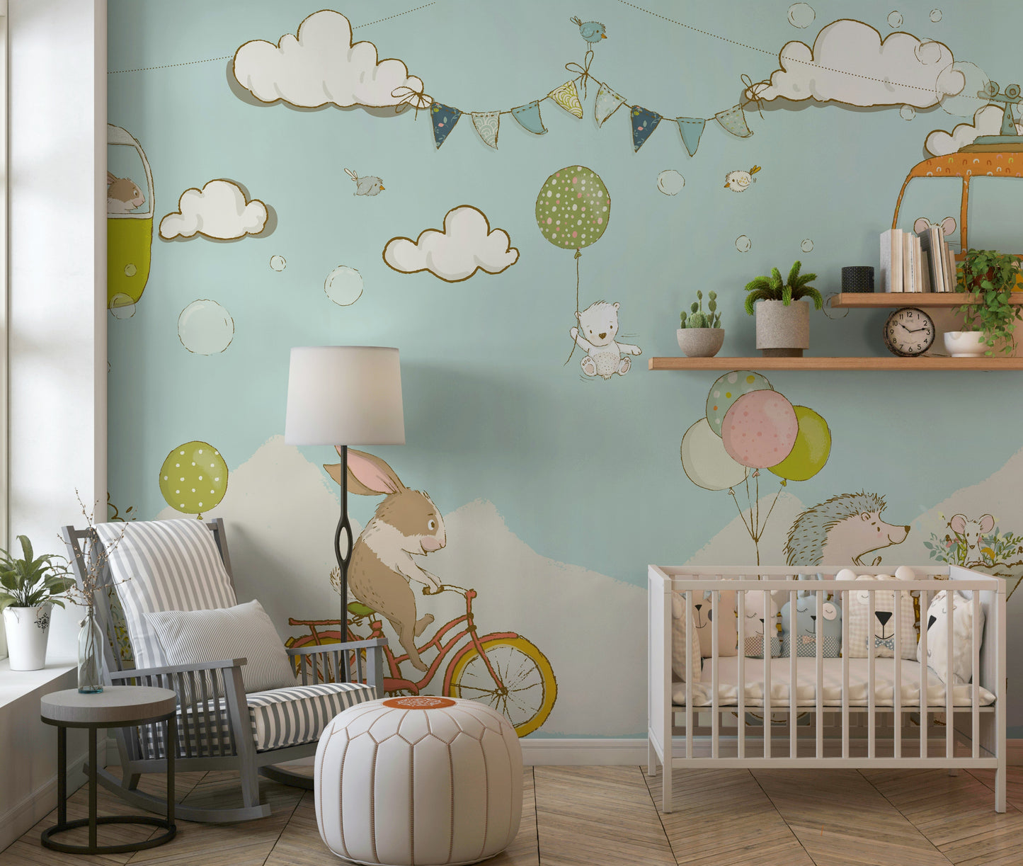 Animal Adventures Wall Mural -2761312