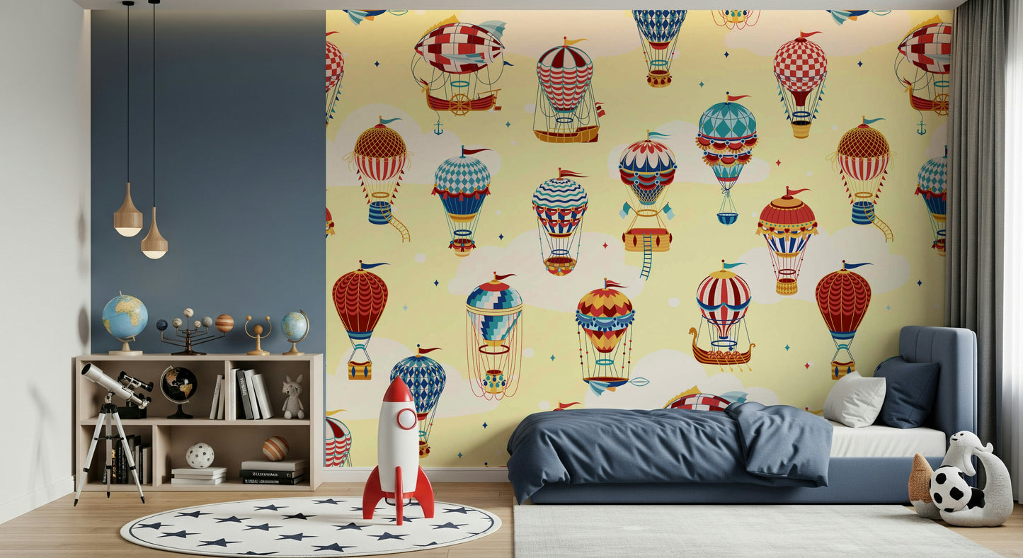 Up, Up, and Away Balloons Wall Mural -2735492