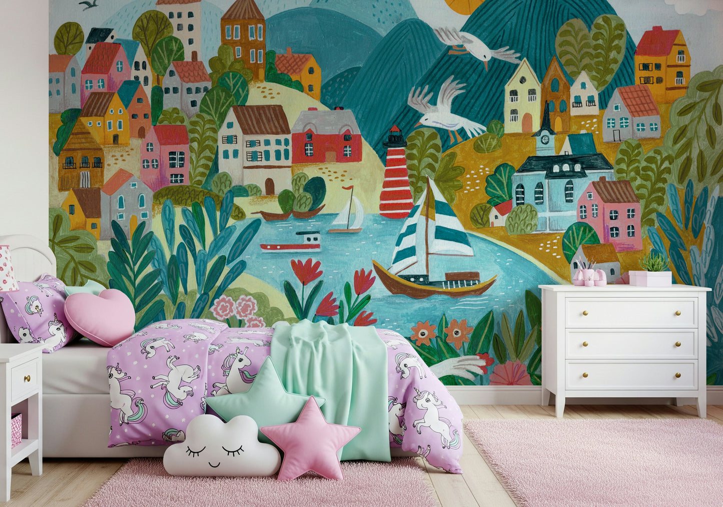 Harbor Haven Wall Mural -2797904