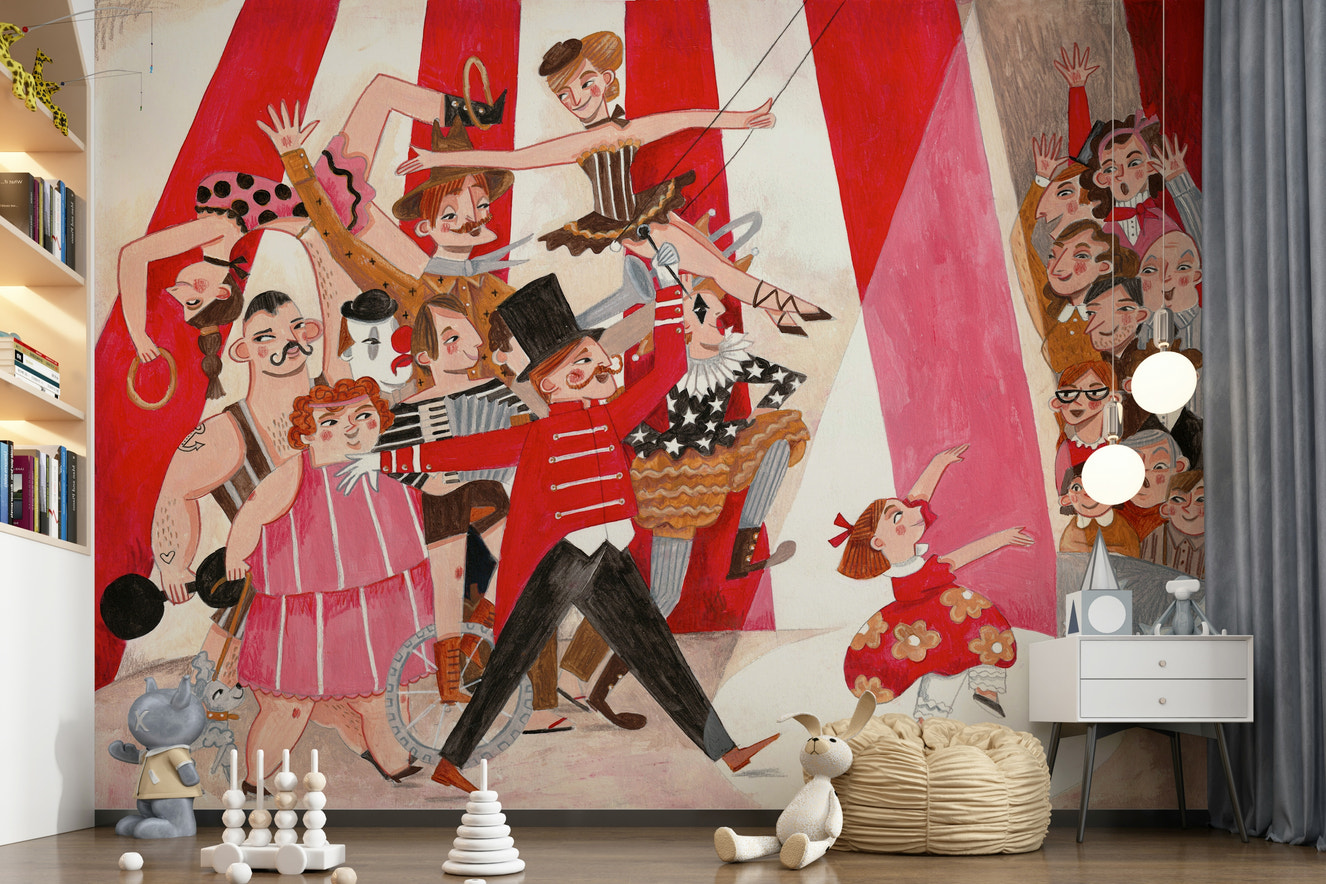 Circus Parade Wall Mural -2663415