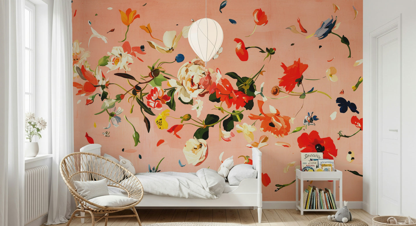 Floral Flush Wall Mural -2740785