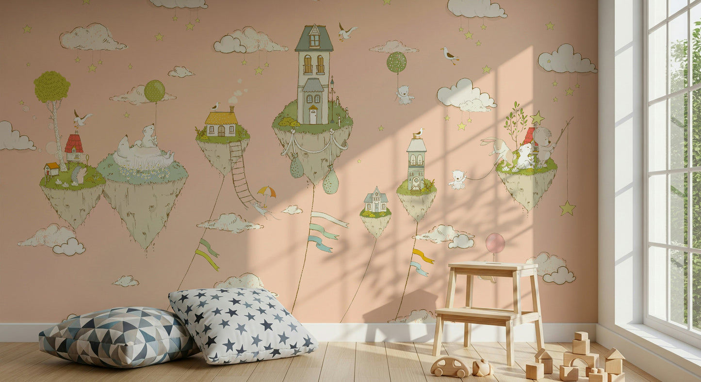 Skyborne Homes Wall Mural -2759476