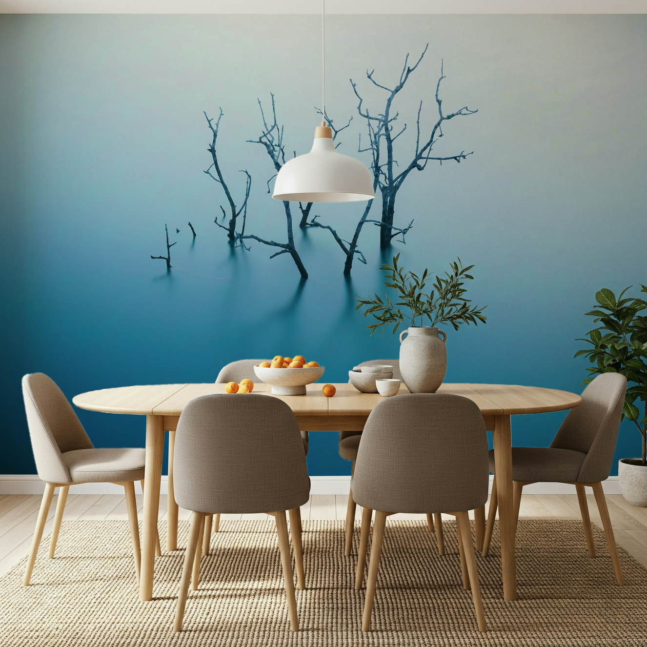 Aqua Reflections Wall Mural -2323746