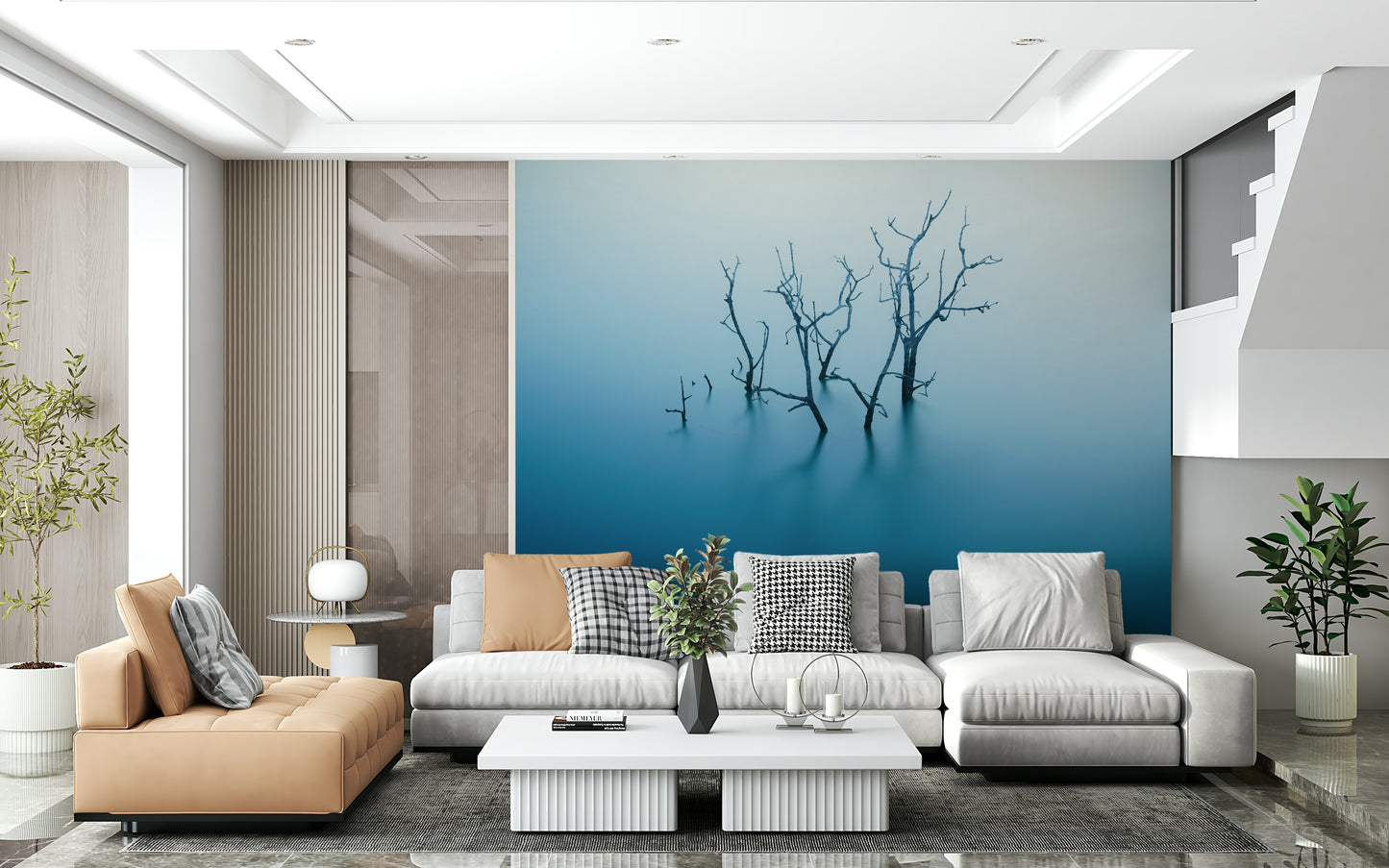 Aqua Reflections Wall Mural -2323746