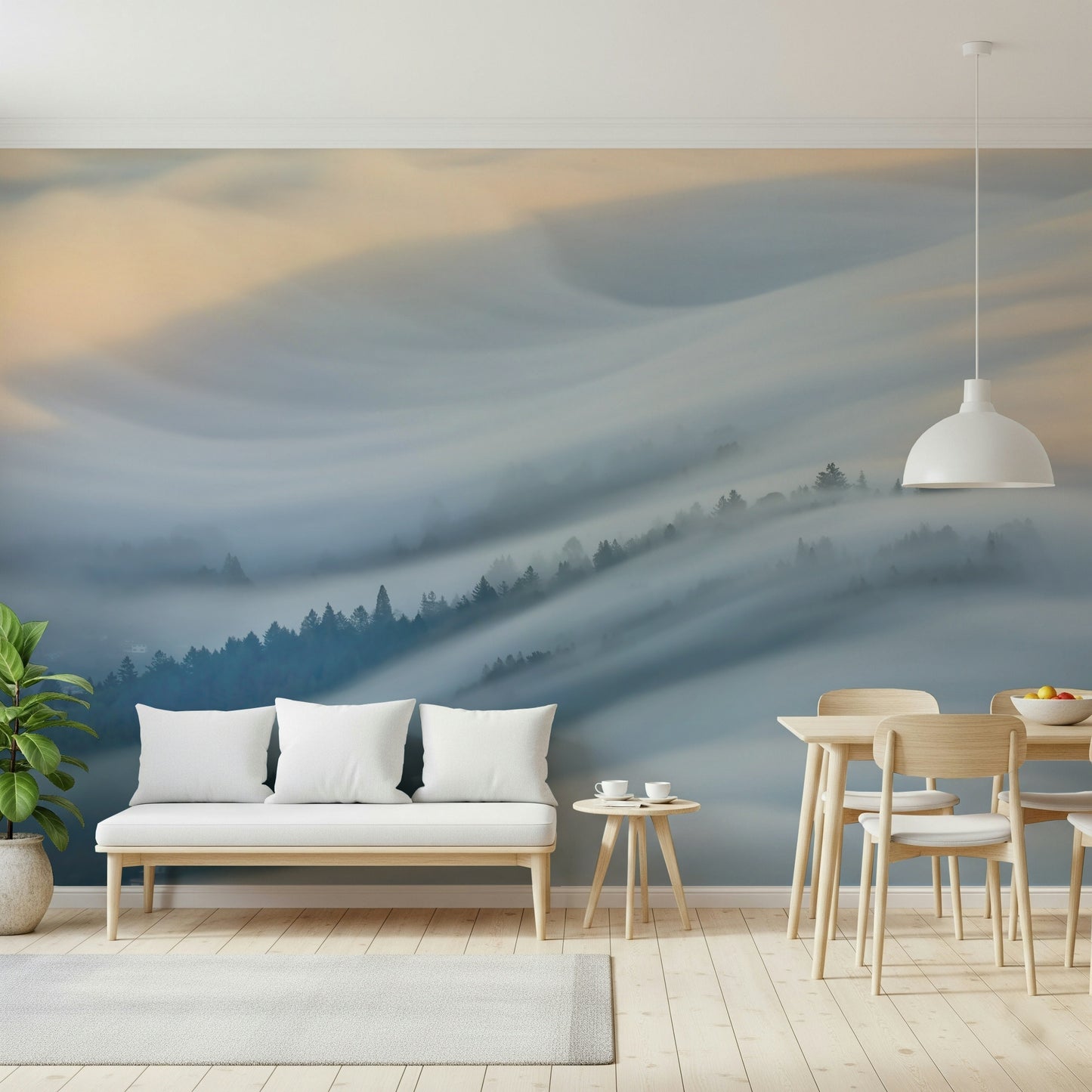 Cloud Veil Vista Wall Mural -2338422