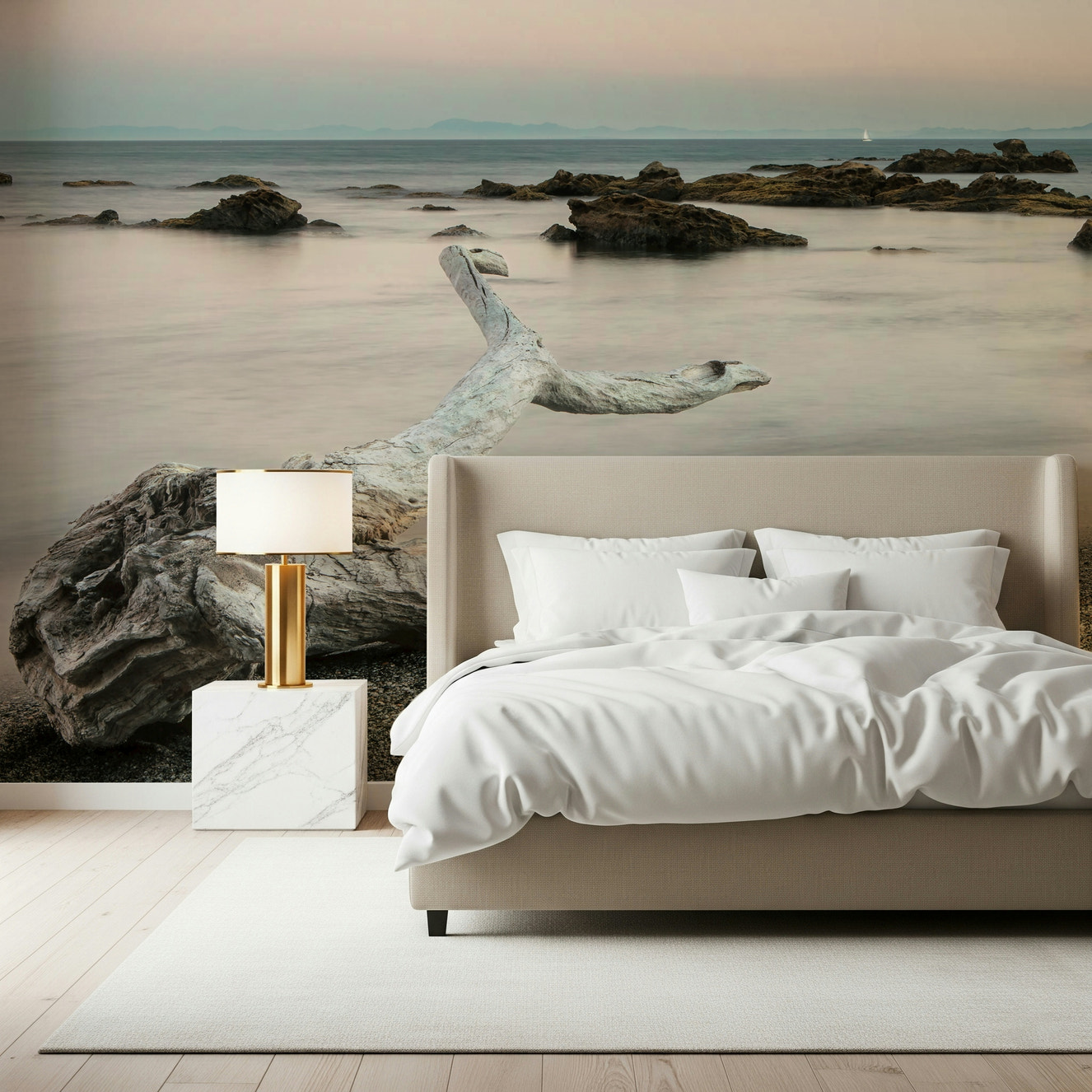 Shoreline Symphony Wall Mural -2595816