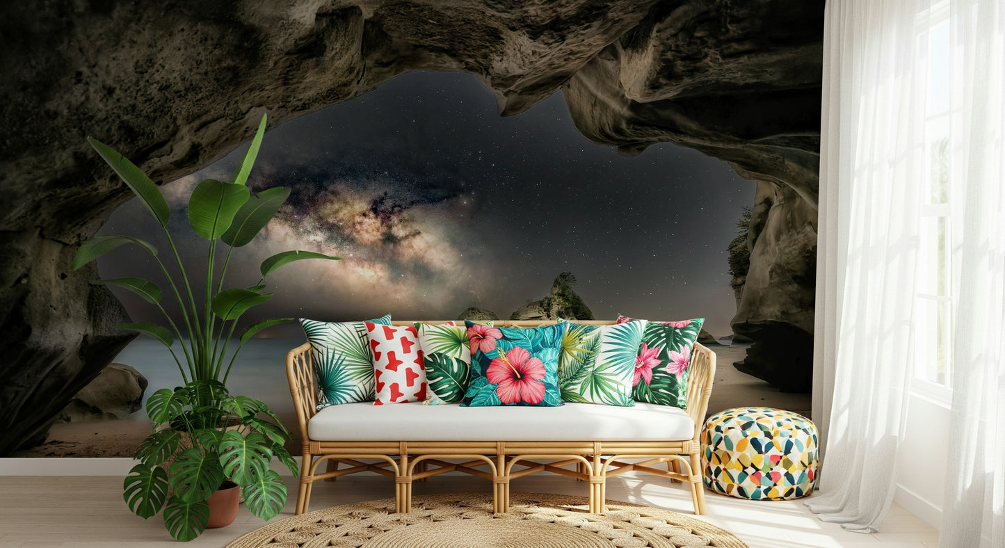 Cave Portal to Starlight Wall Mural -2287983
