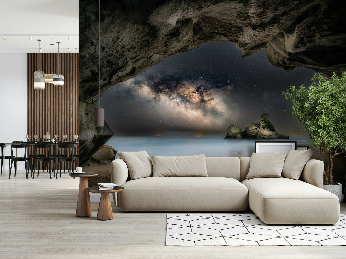 Cave Portal to Starlight Wall Mural -2287983