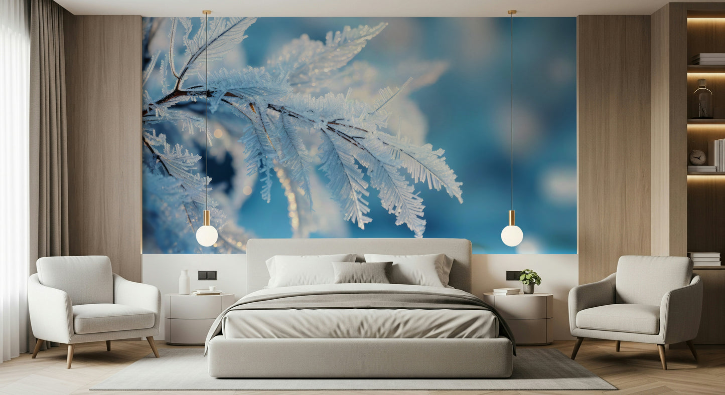Icy Fronds Wall Mural -2559594