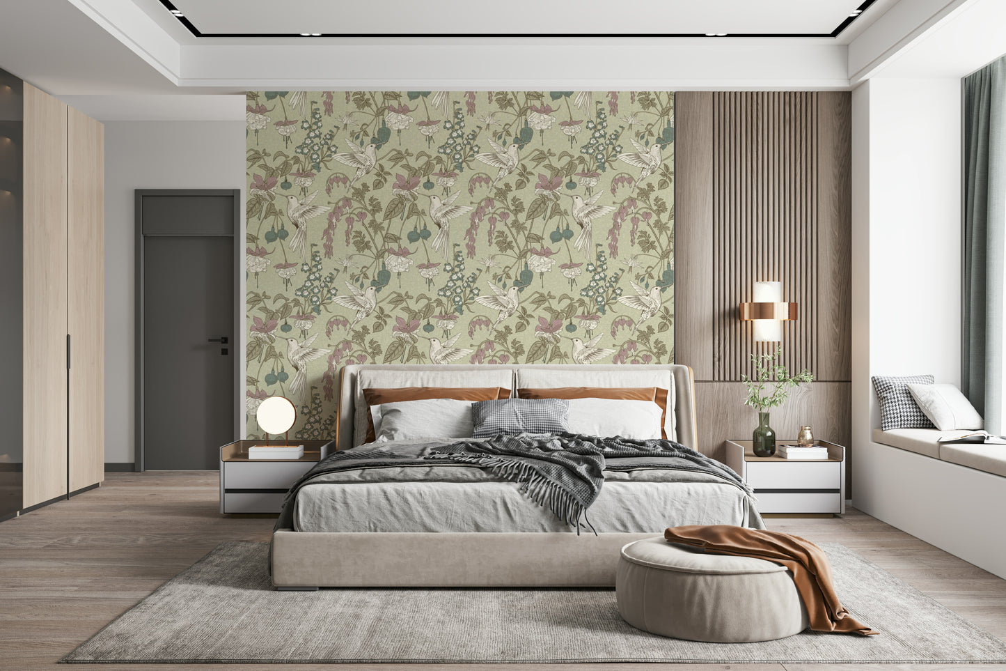 Hummingbird Harmony Wallpaper⁠