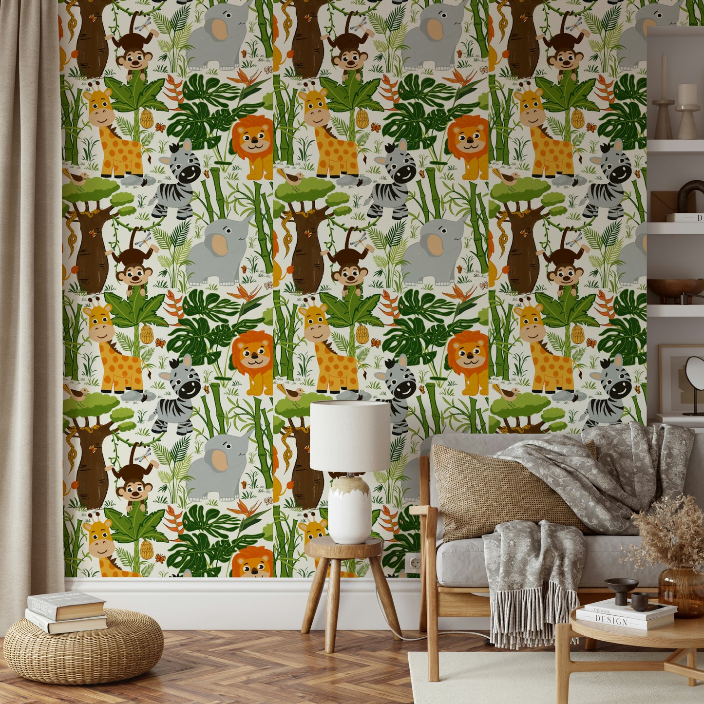 Jungle Friends Adventure Wallpaper⁠