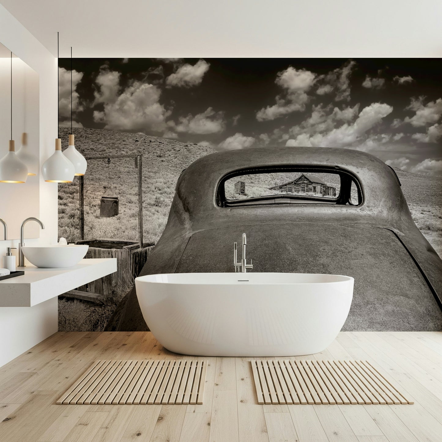 Ghost Town Relic Wall Mural -2308173