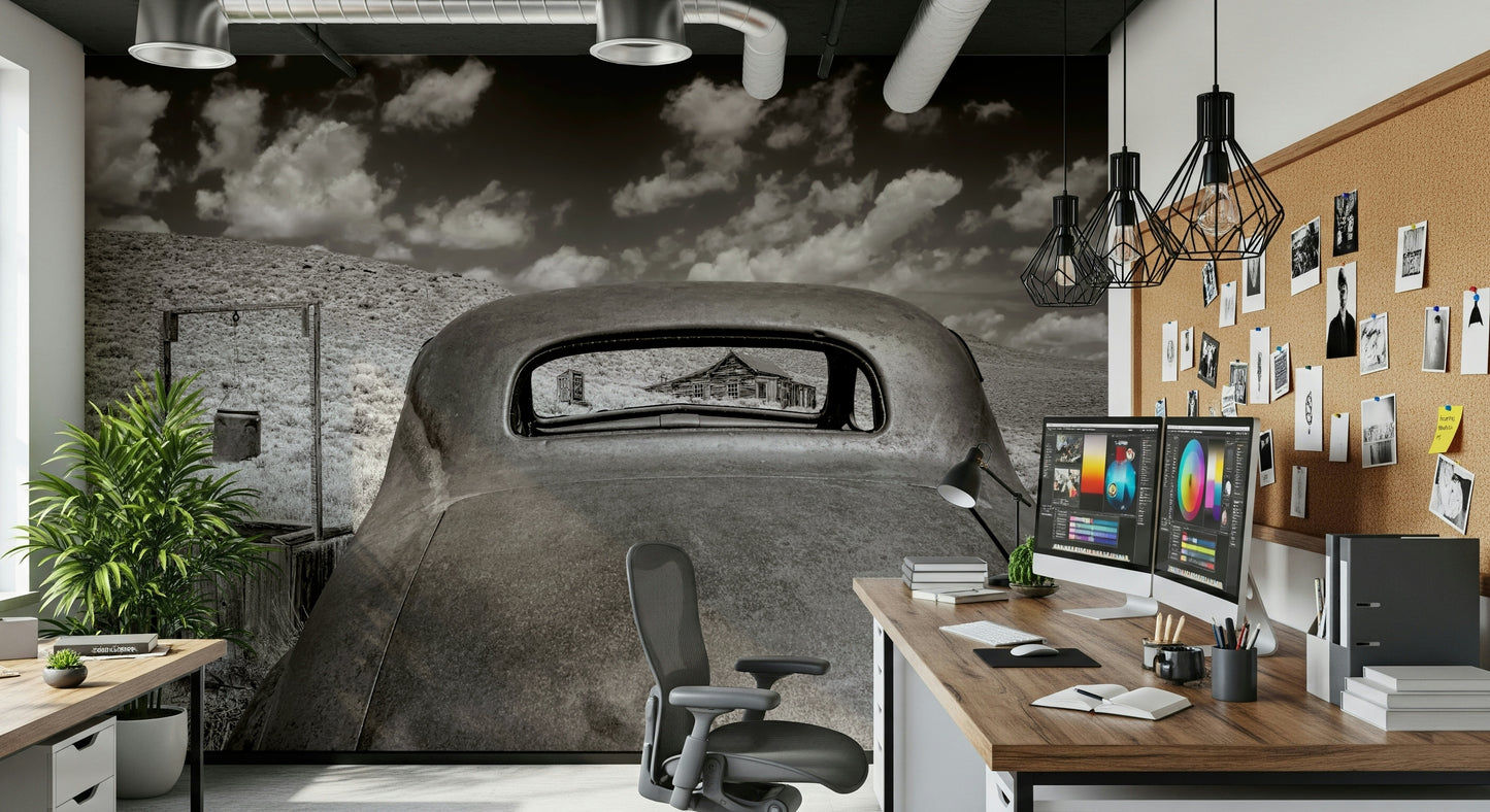 Ghost Town Relic Wall Mural -2308173