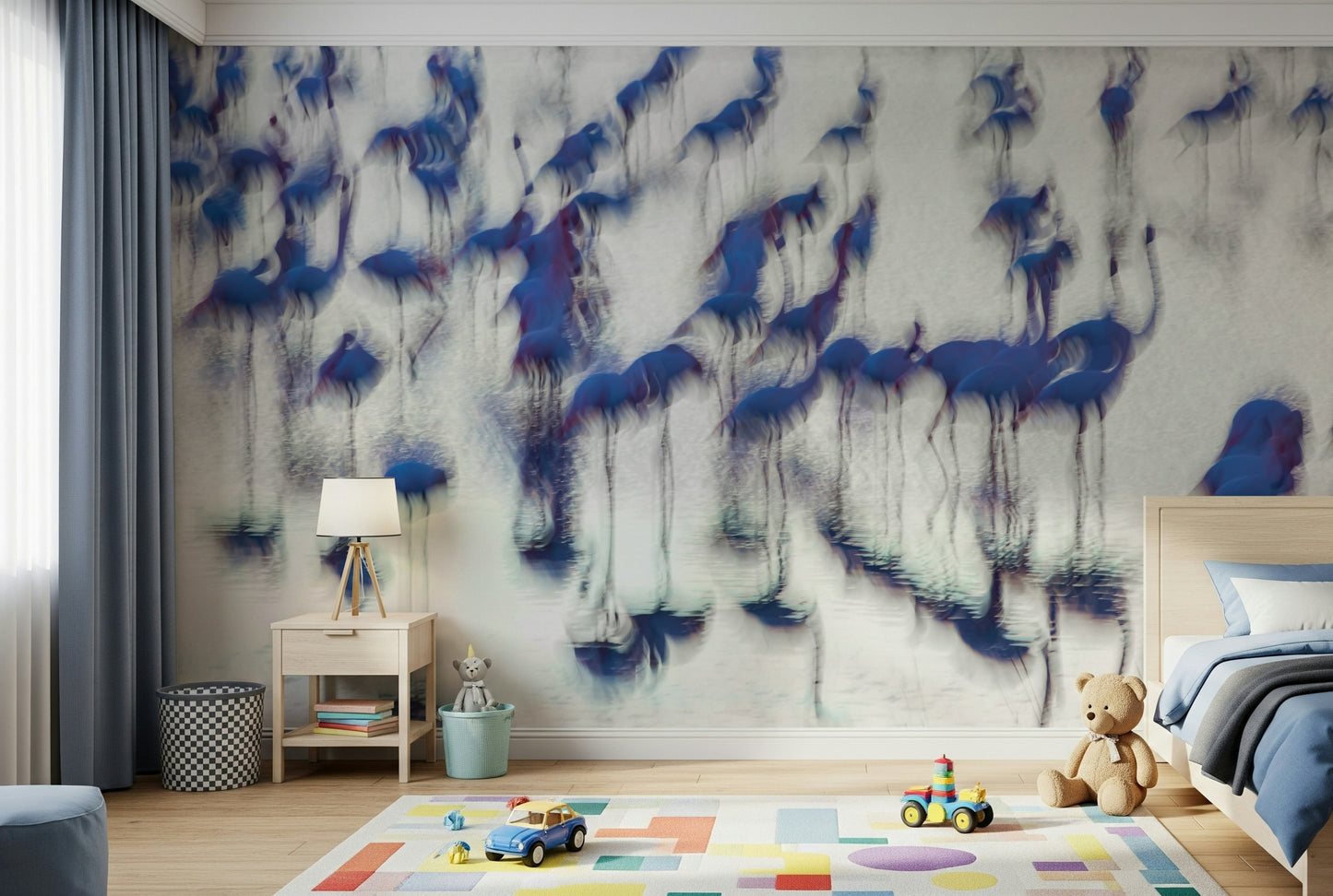 Flamingo Mirage Wall Mural -2171145