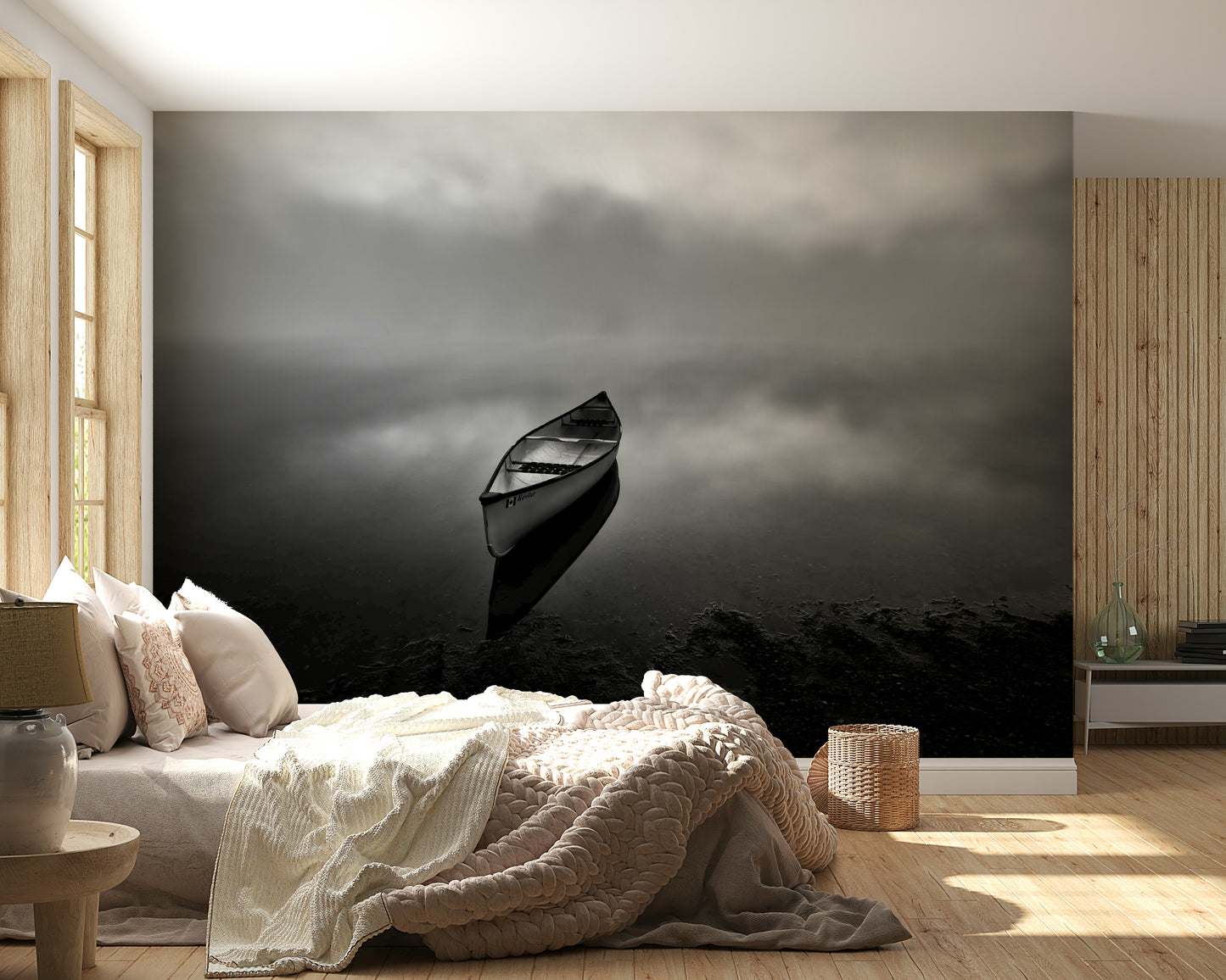 Foggy Voyage Wall Mural -2099729