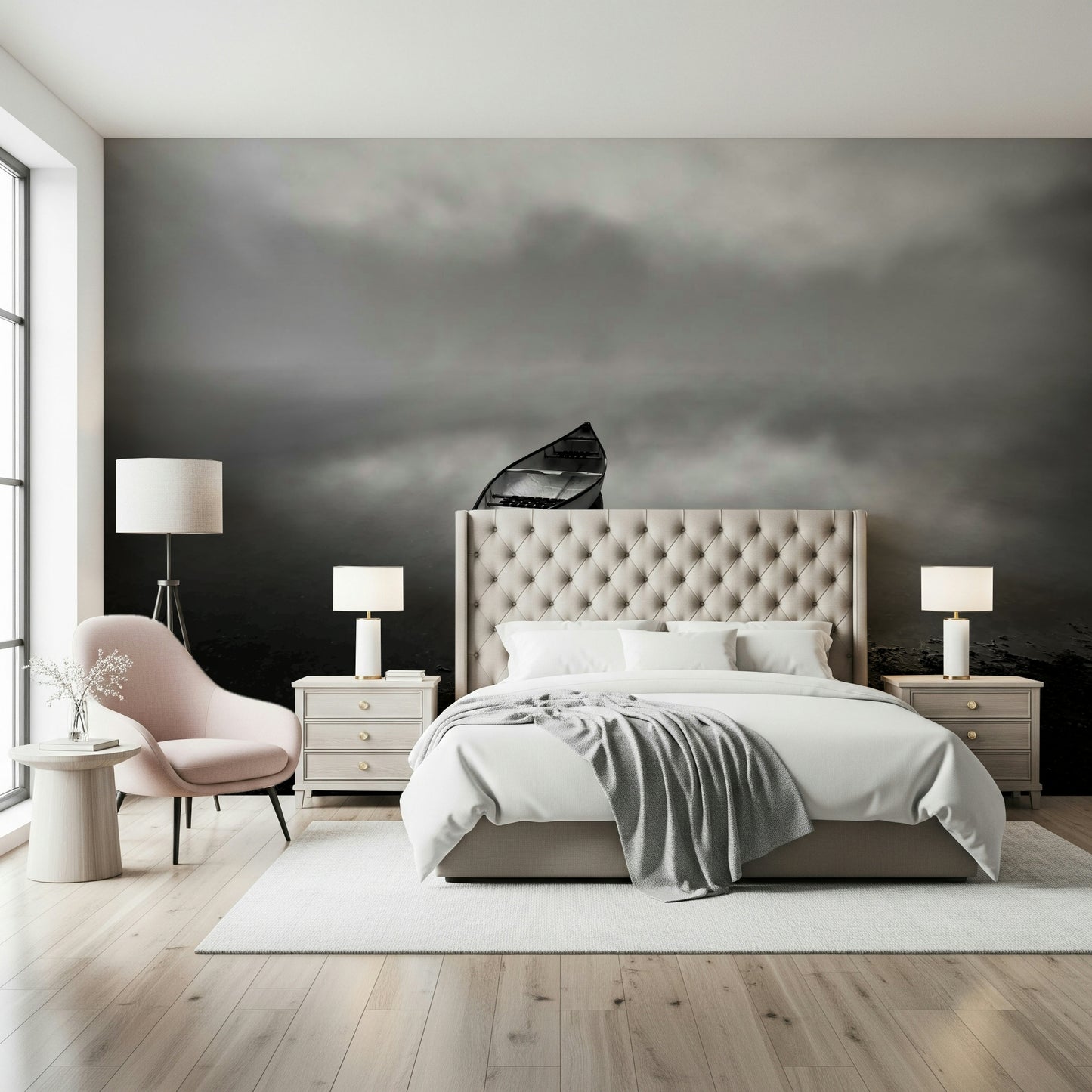 Foggy Voyage Wall Mural -2099729