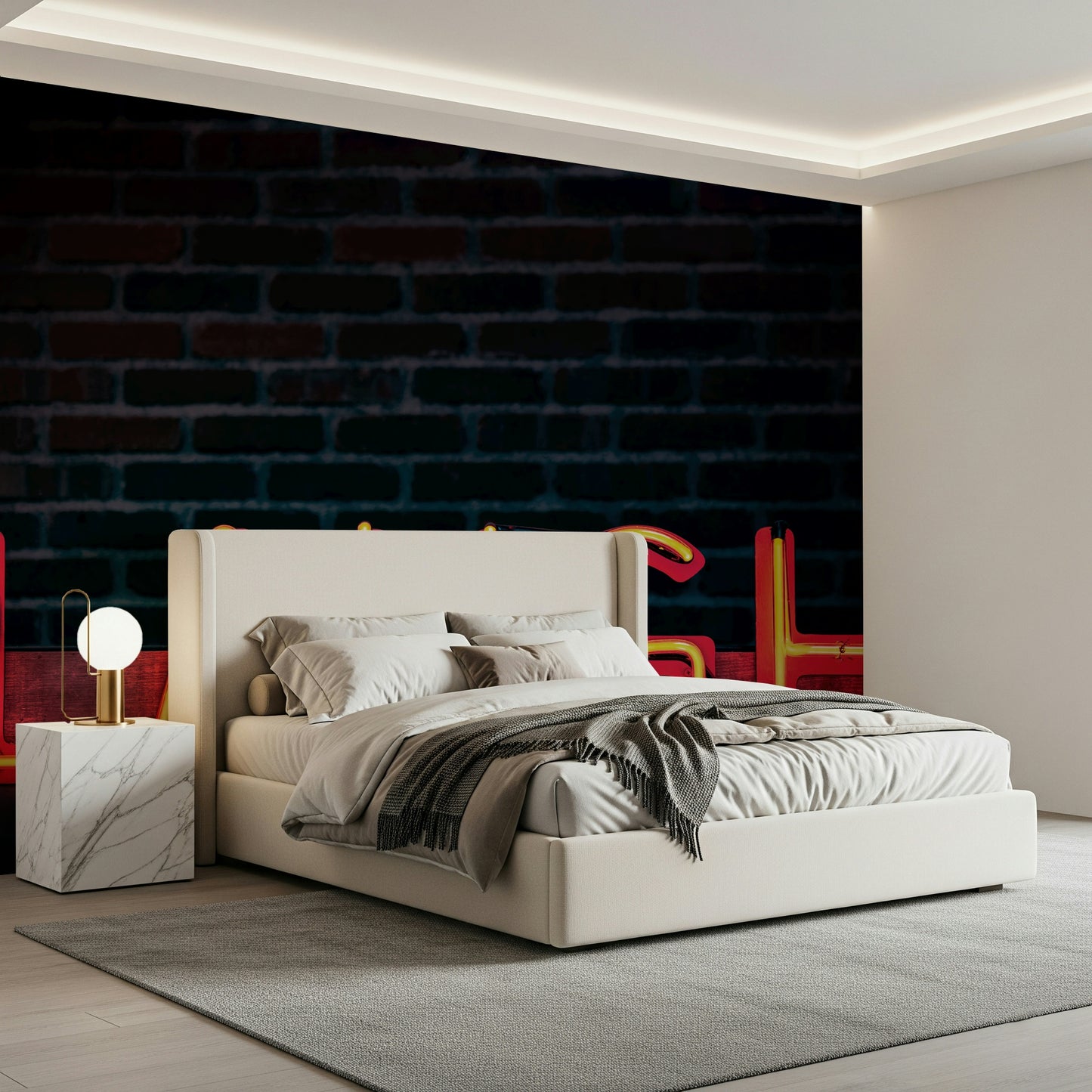 Laugh Neon Glow Wall Mural -2226251