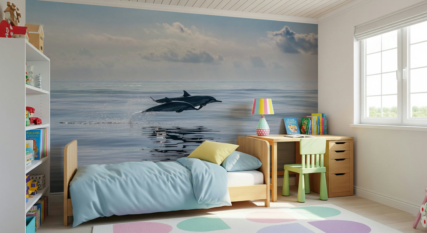 Dolphin's Leap Wall Mural
