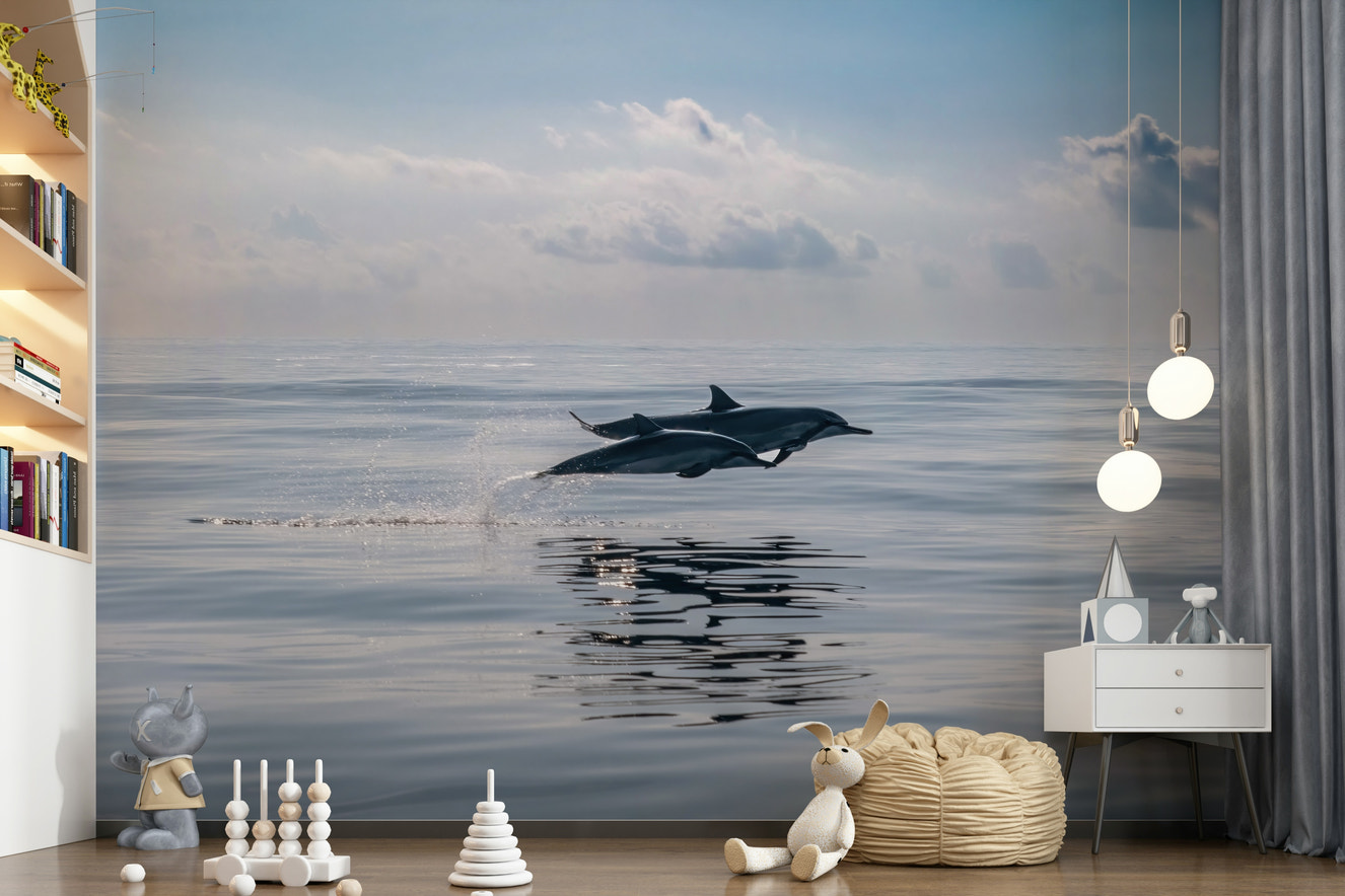 Dolphin's Leap Wall Mural
