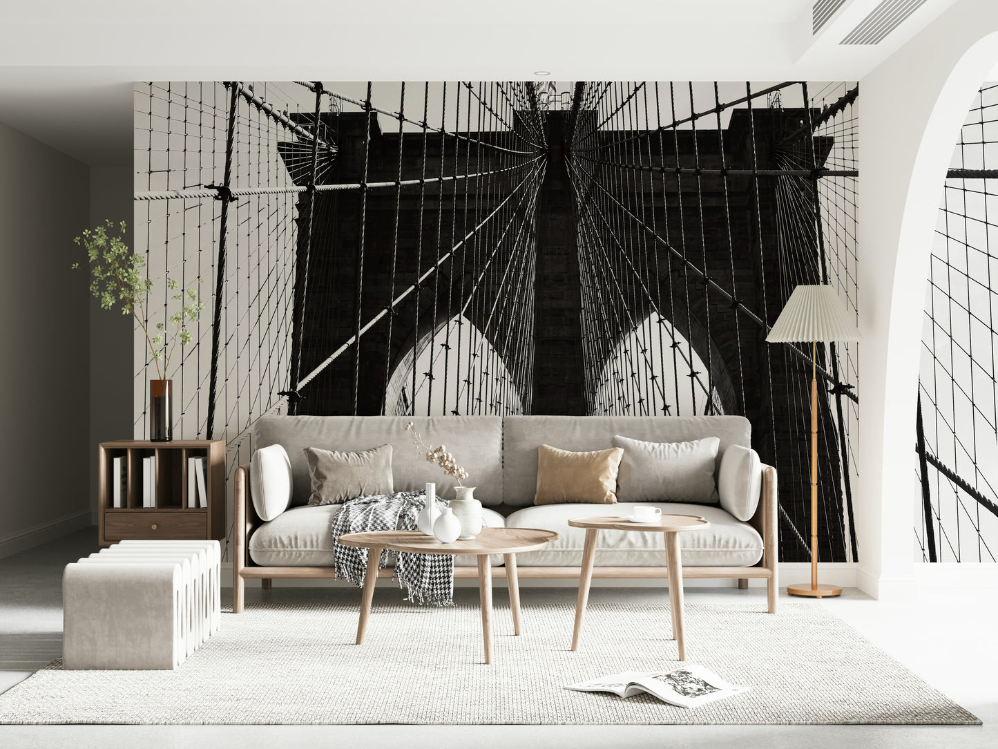 Brooklyn's Cables Wall Mural