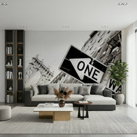 Cityscape Wall Mural – NYC Edition – Realistic depiction of New York City skyline and architecture for feature walls.