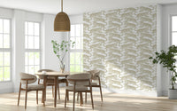 Golden Leopard Dash wallpaper creating a luxurious and wild aesthetic for walls.