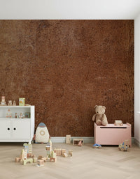 Aged Saddle Texture Wall Mural – Natural leather look with worn patina and smooth surface for rustic luxury interiors.