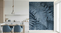 Frosted Fern Delight Wall Mural — nature-inspired design with delicate frosted fern leaves.