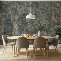 Stone Whisper Wall Mural — gentle stone patterns in neutral gray and beige shades for elegant decor.
