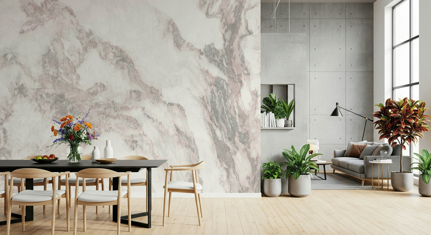 Blush Marble Elegance Wall Mural -2579023