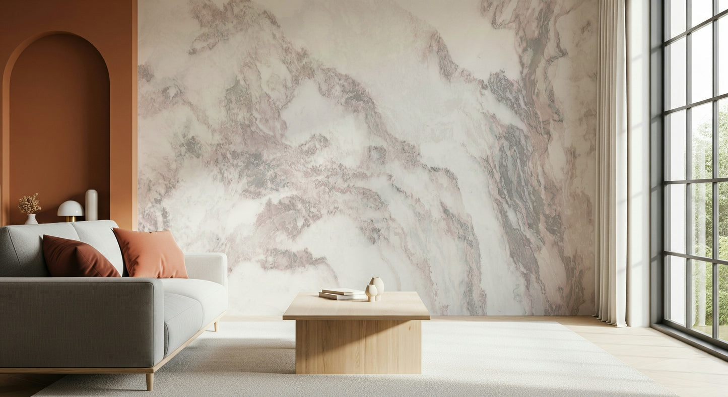 Blush Marble Elegance Wall Mural -2579023