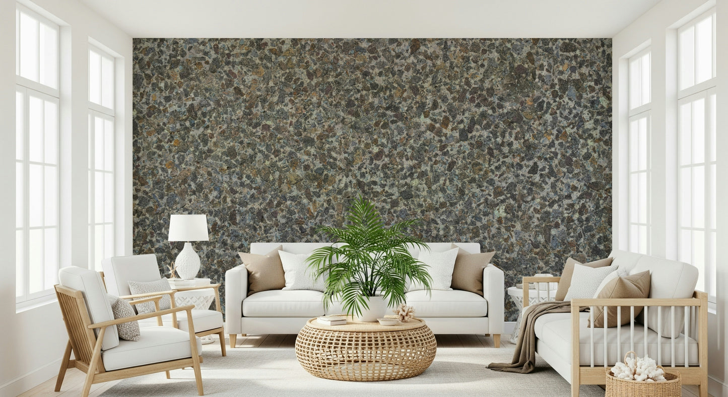 Stone Aggregate Texture Wall Mural -2566621