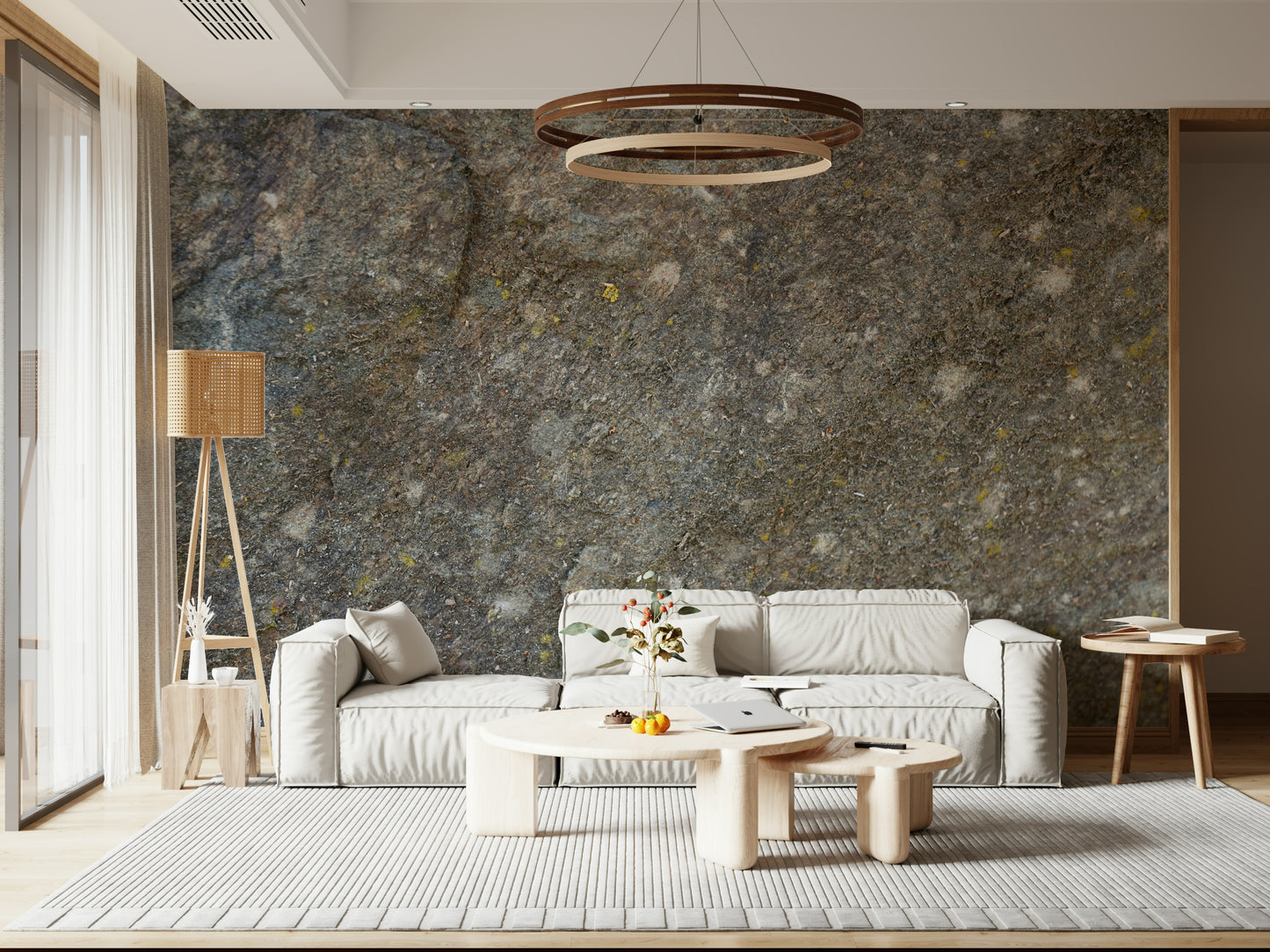 Textured Rock Surface Wall Mural -2566614