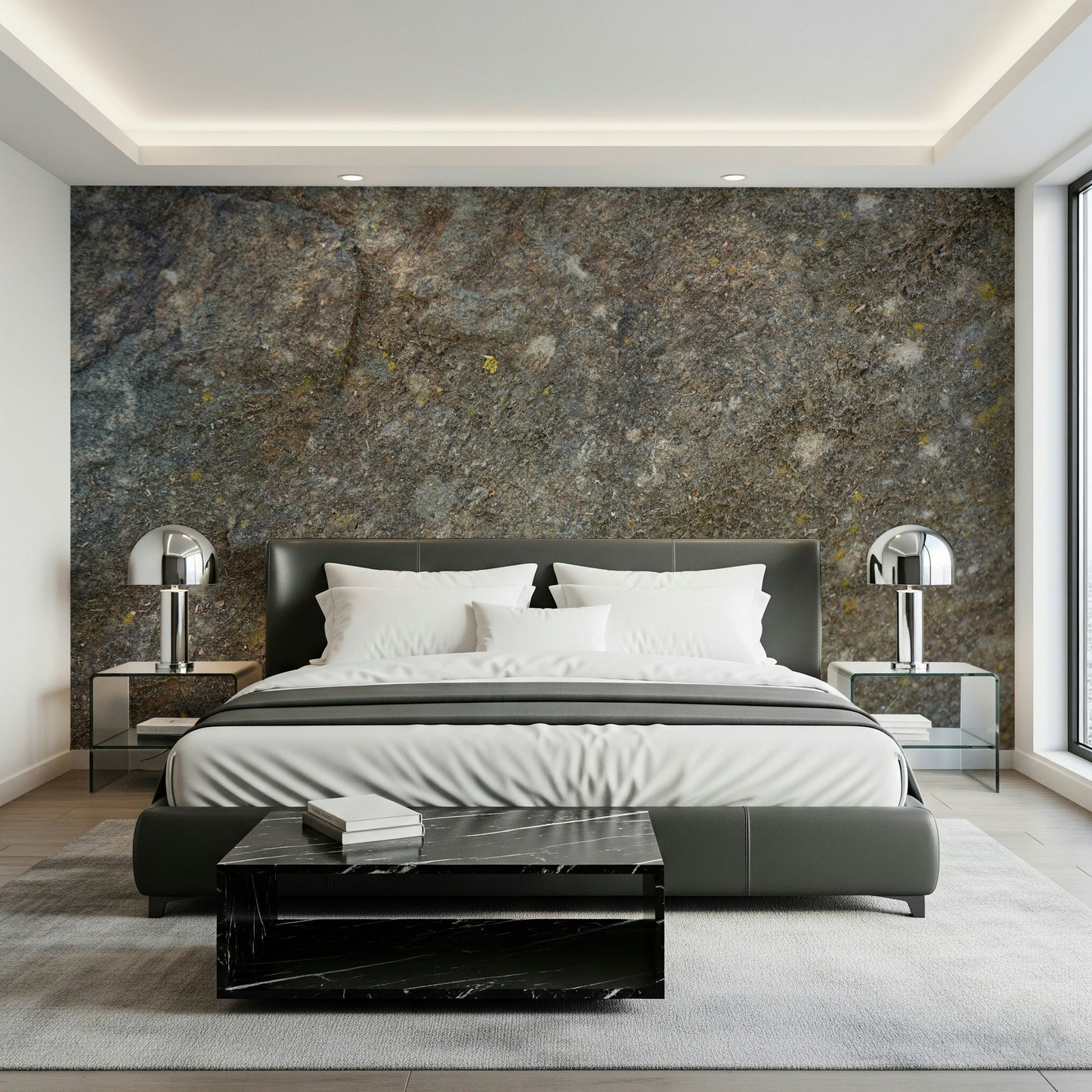 Textured Rock Surface Wall Mural -2566614