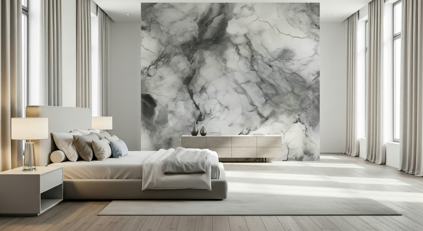 Gray Marble Texture Wall Mural -2566728