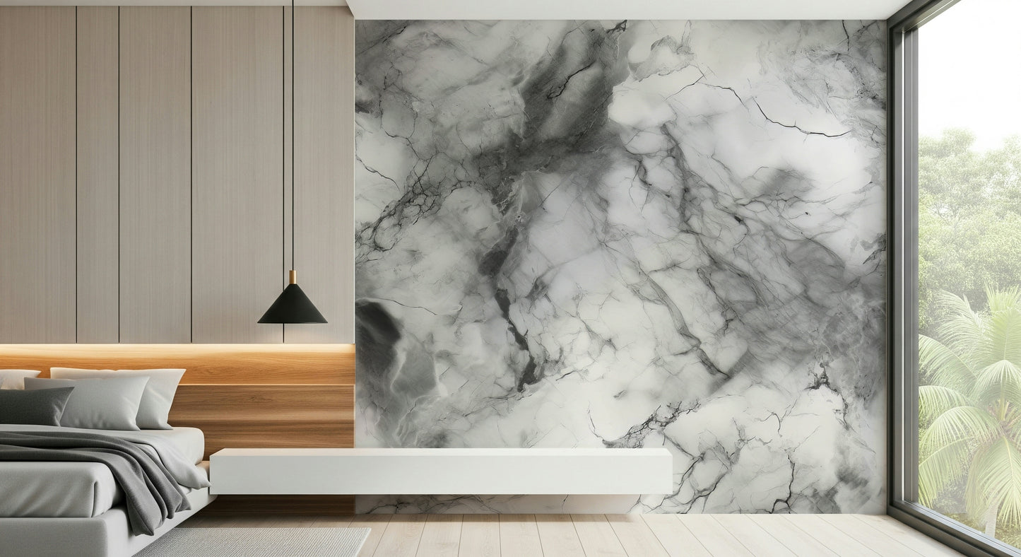 Gray Marble Texture Wall Mural -2566728