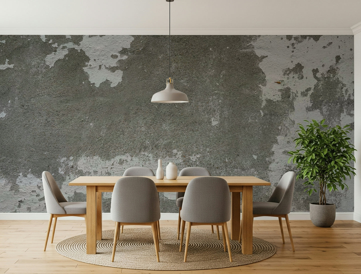 Distressed Concrete Wall Mural -2566584