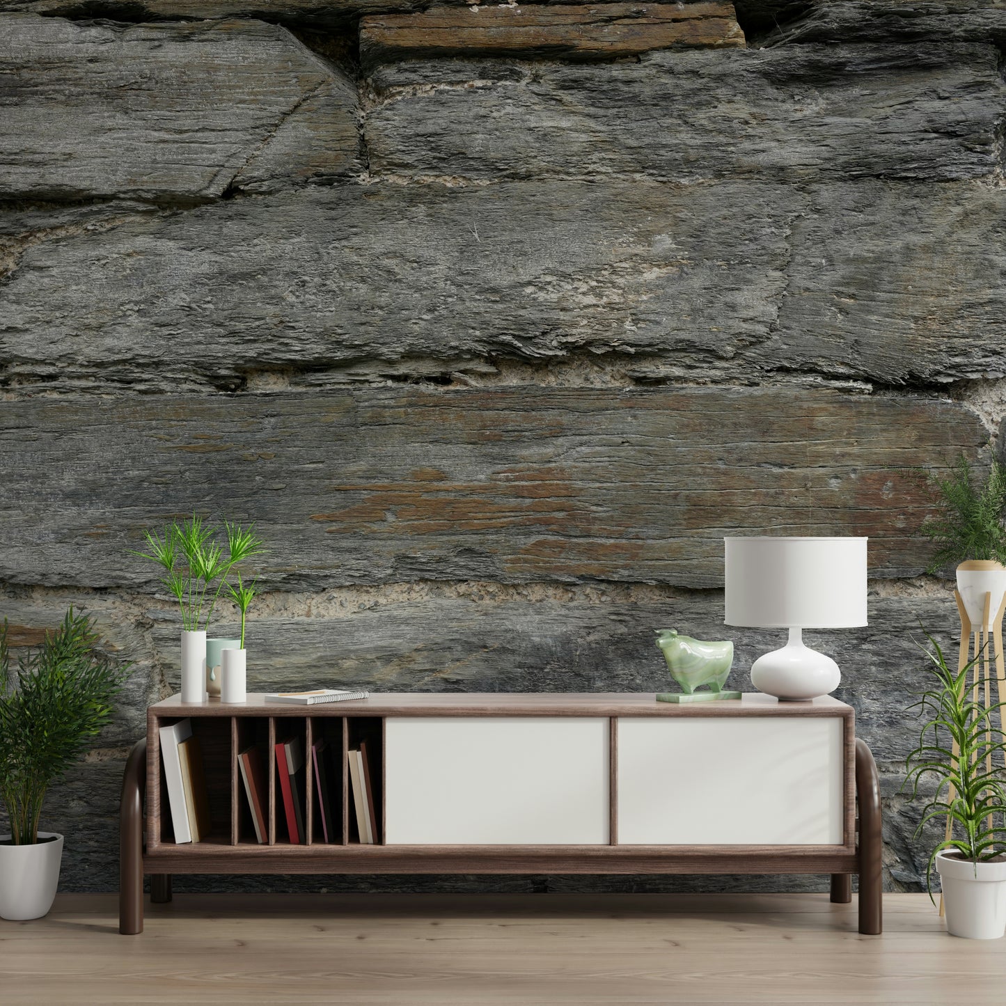 Aged Stone Wall Mural -2566588