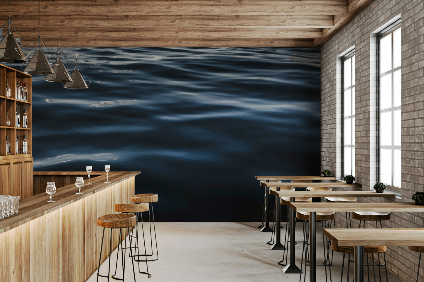 Water Ripples Wall Mural -2226383
