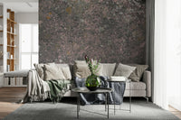 Wall mural featuring natural aged earth patterns for cozy, rustic, or eco-themed décor.