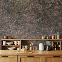Aged Earth Wall Mural featuring weathered, layered earth textures in warm, natural tones for rustic interiors.