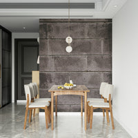 Rustic wall mural with aged, uneven texture and subtle color variations for loft or farmhouse décor.