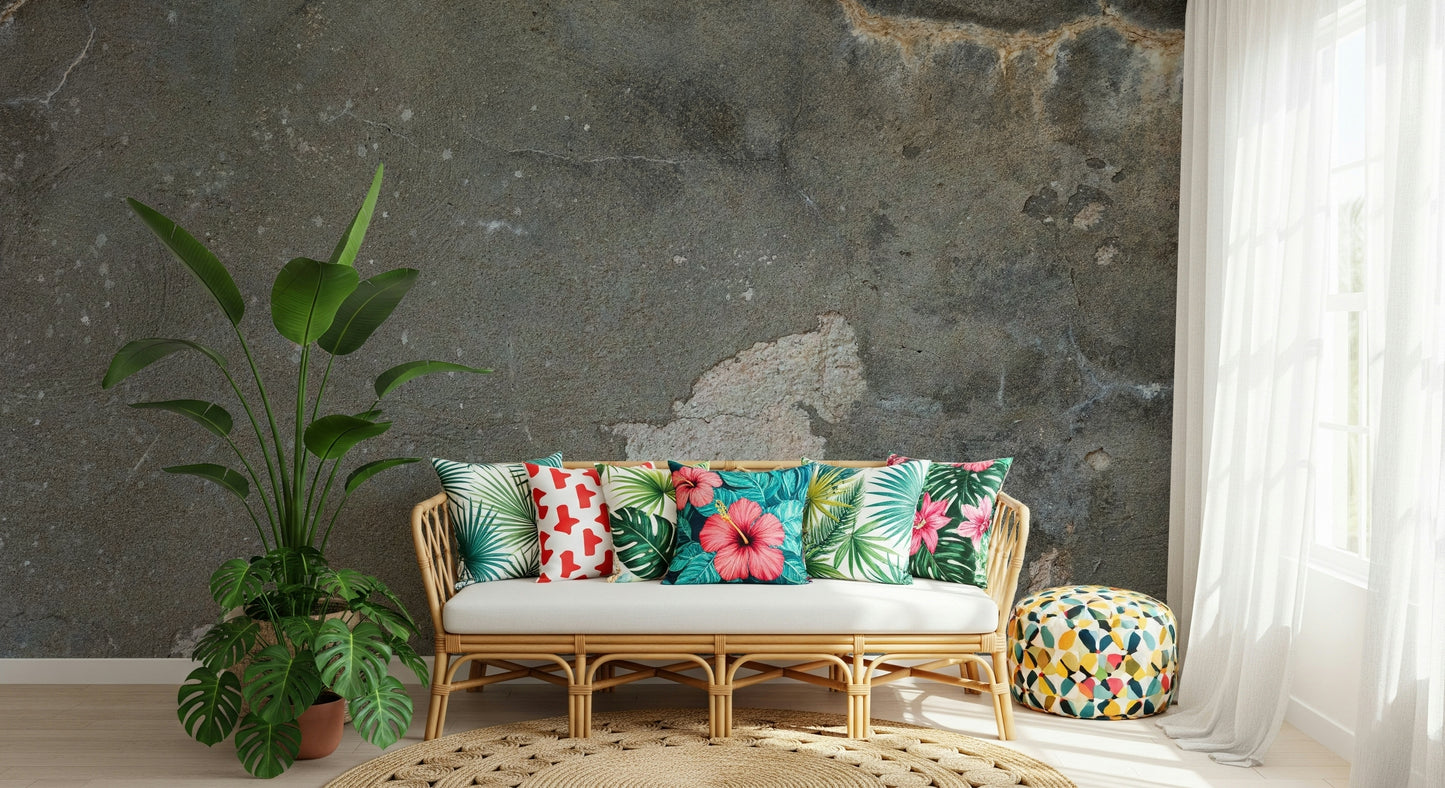 Urban Gray - Industrial Wall Wall Mural -2306807