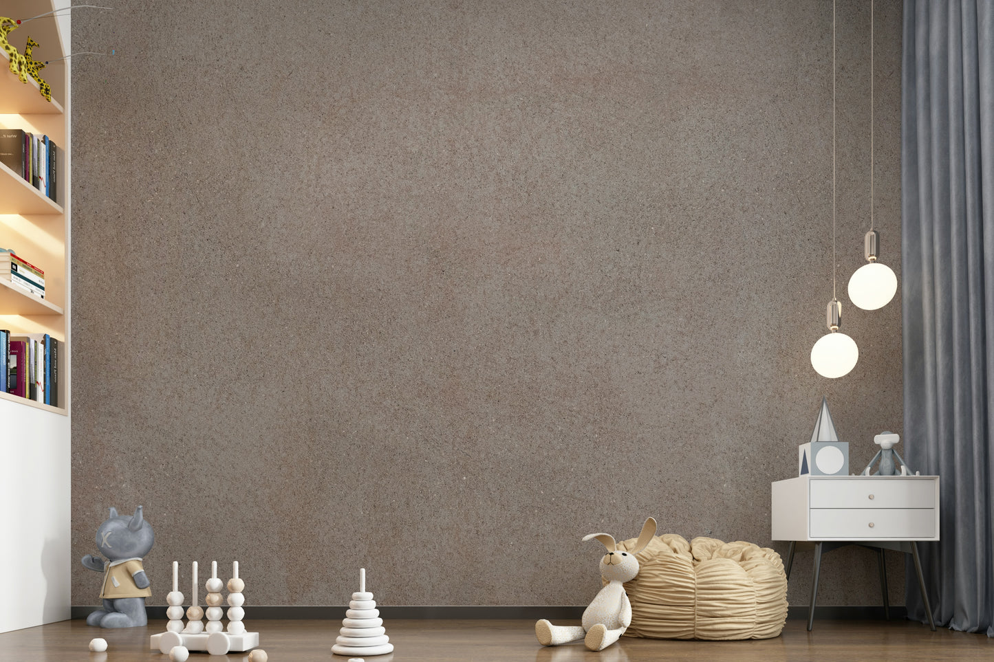 Taupe Stone Surface Wall Mural -2306197