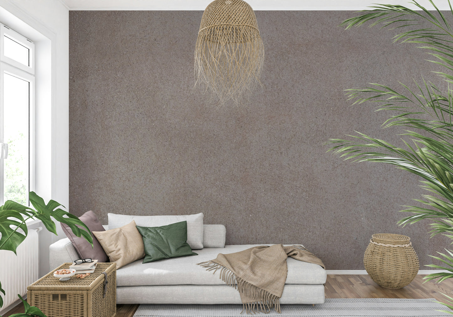 Taupe Stone Surface Wall Mural -2306197