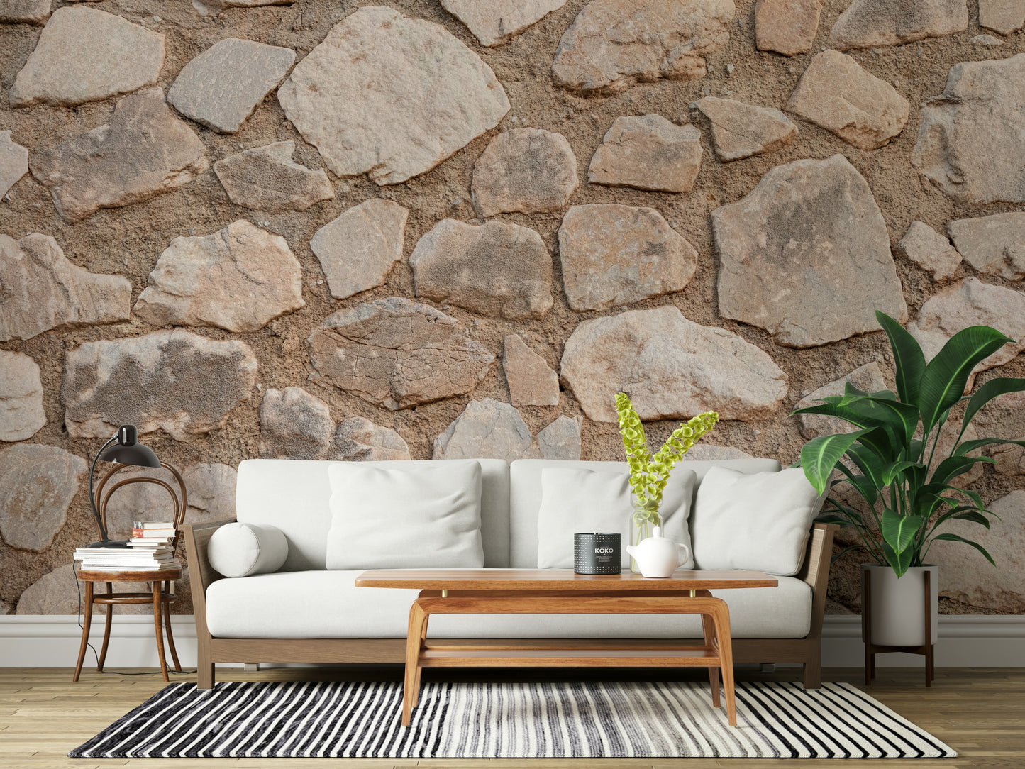 Old World Stone Wall Mural -2306810