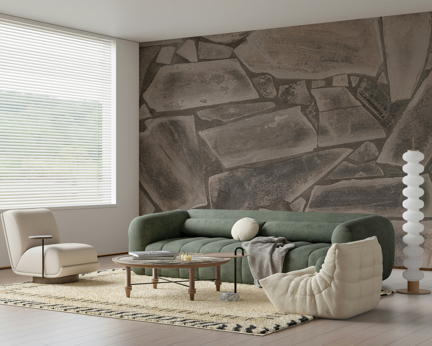 Tessellated Stone Wall Mural -2308542