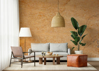 Aged oxidized metal with layered textures, modern decorative wall mural