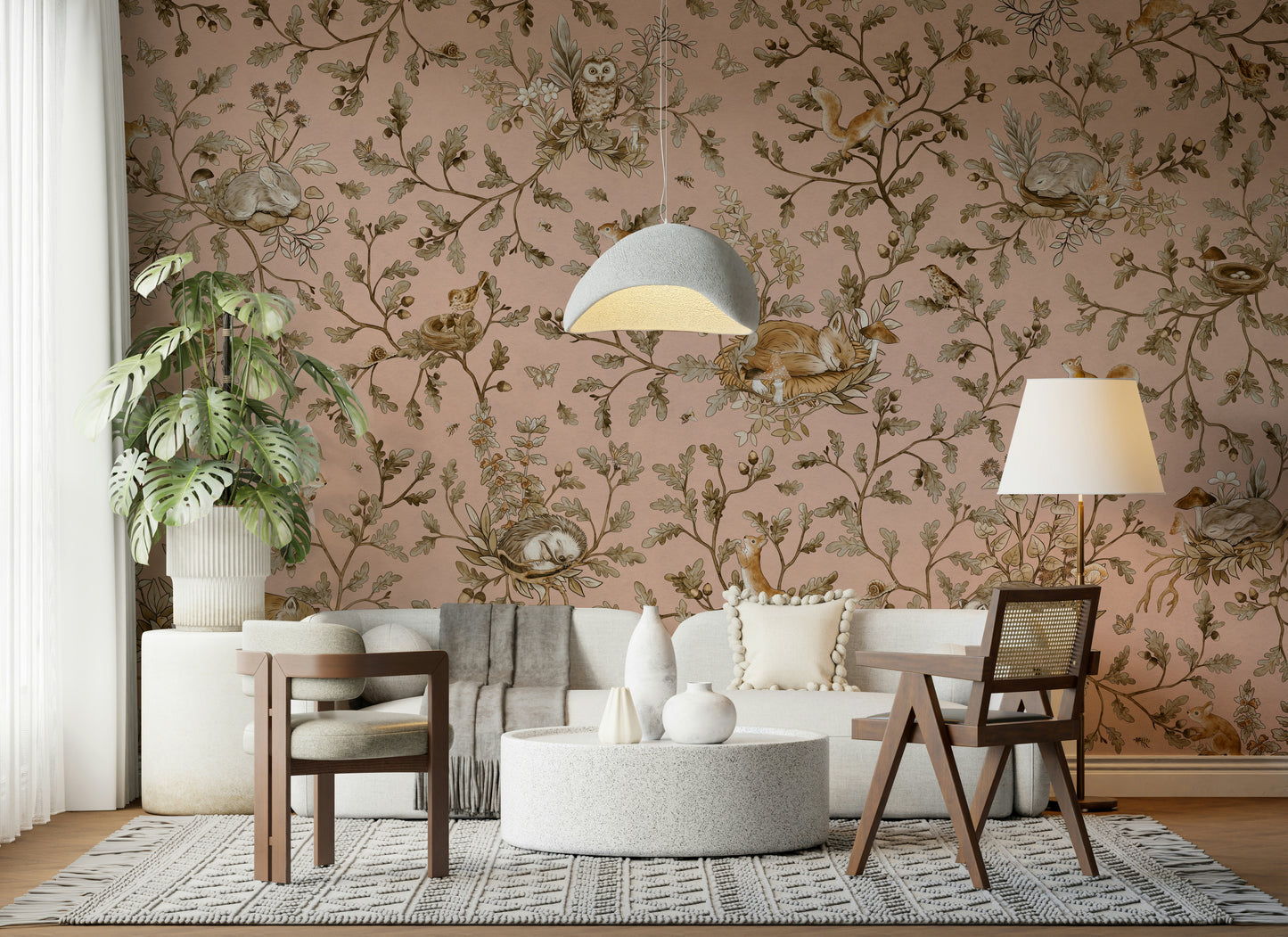 Forest Nap Wall Mural